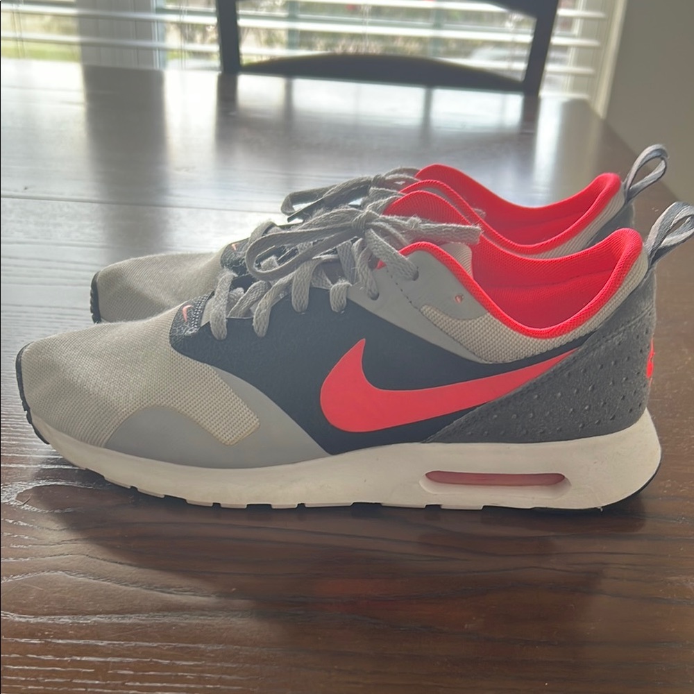 Nike Gray and Orange Athletic Shoes